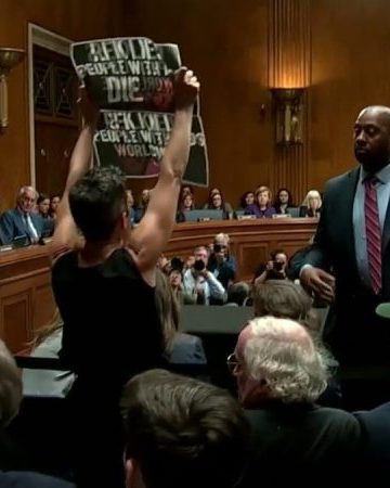 WATCH: RFK Jr Senate hearing disrupted by screaming protesters: ‘RFK kills people with hate’